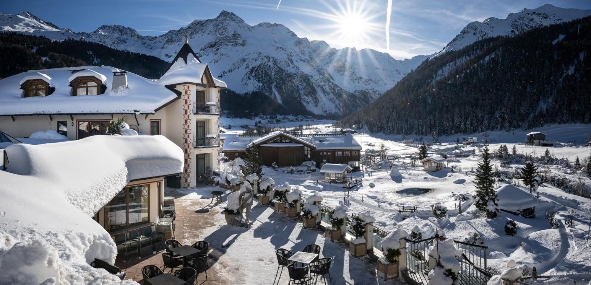 Die Post Am Ortler Solda Kültér fotó